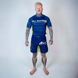 Roll Supreme The Rave Nuclear Candy Trip Trip Short Scoeve Rash Guard