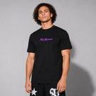 Roll Supreme The Butcher Logo T-Shirt Black/Purple
