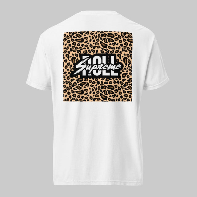 Roll Supreme The Butcher Logo T-Shirt White/Brown Back
