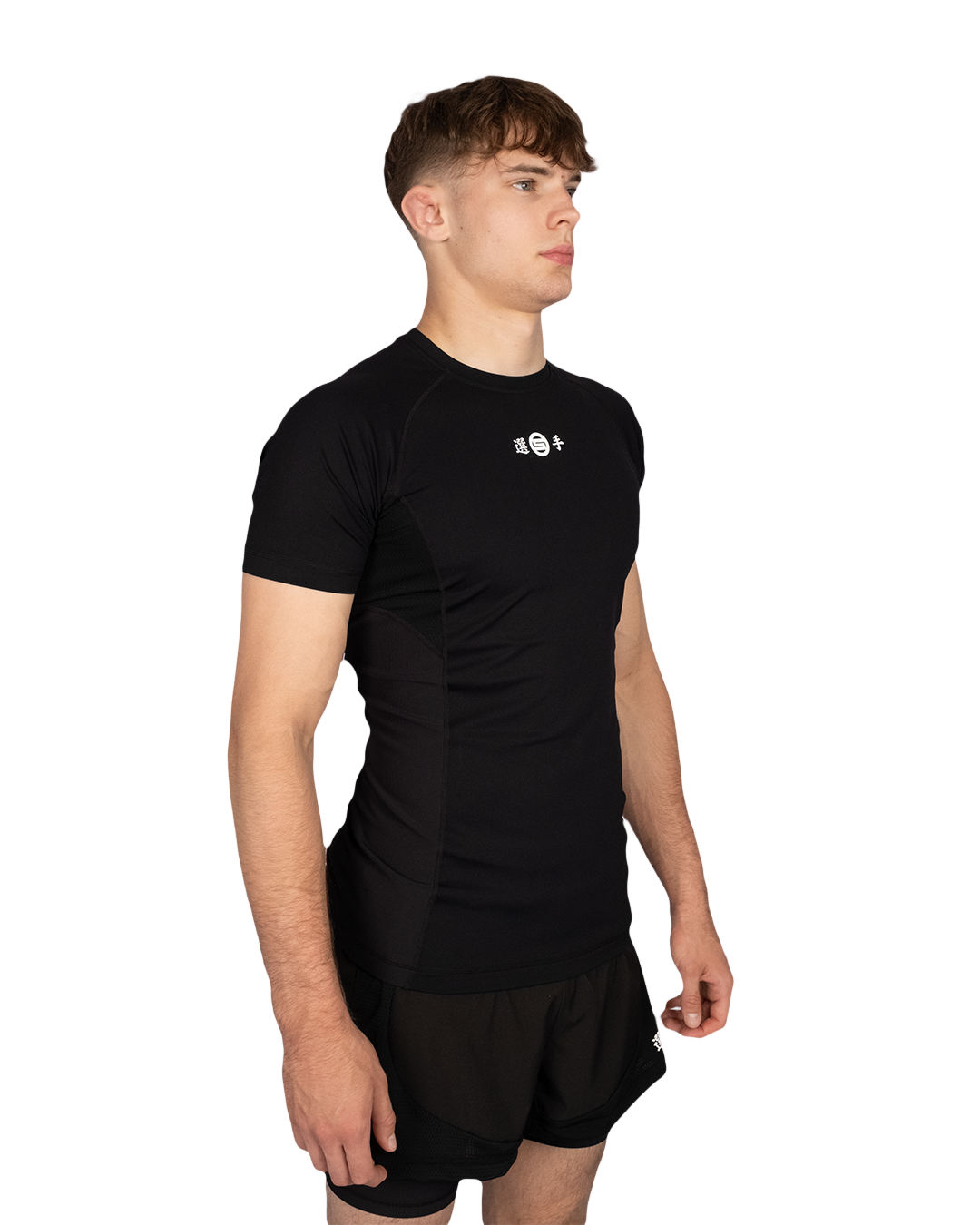 Scramble Senshu '26 Rash Guard Black in black, view 2 of 6