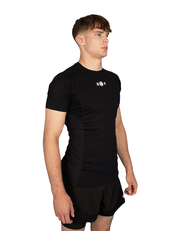Scramble Senshu '26 Rash Guard Black in black, view 2 of 6