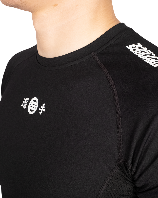 Scramble Senshu '26 Rash Guard Black in black, view 4 of 6