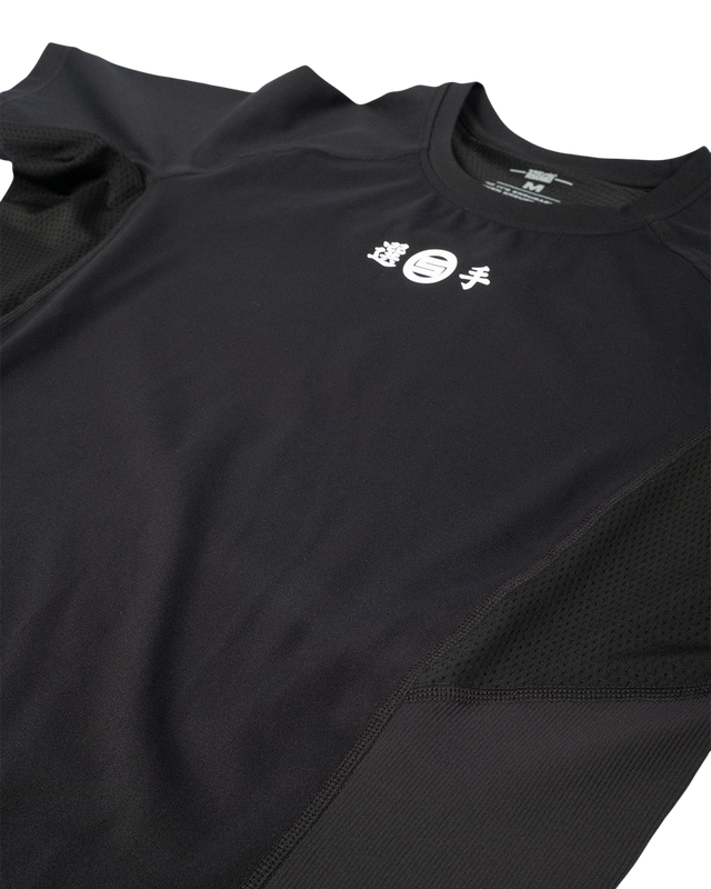 Scramble Senshu '26 Rash Guard Black in black, view 6 of 6
