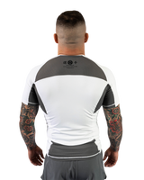 Scramble Senshu '26 Rash Guard White in white, view 4 of 6