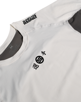 Scramble Senshu '26 Rash Guard White in white, view 5 of 6