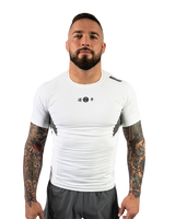 Scramble Senshu '26 Rash Guard White in white, front view