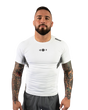 Scramble Senshu '26 Rash Guard White in white, front view