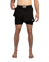 Scramble Senshu '26 Grappling Shorts Black in black, view 4 of 6