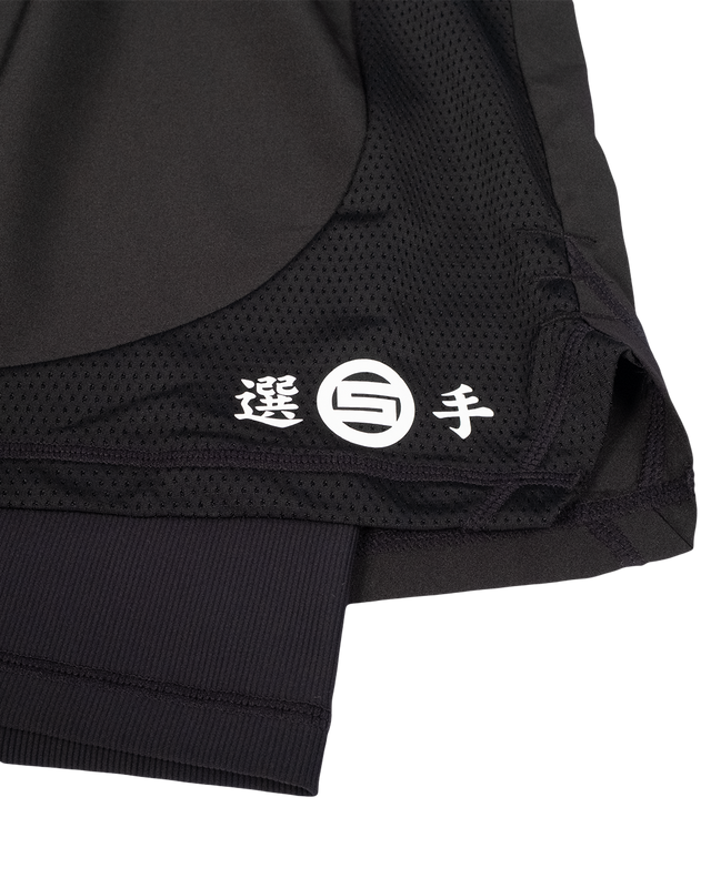 Scramble Senshu '26 Grappling Shorts Black in black, view 5 of 6