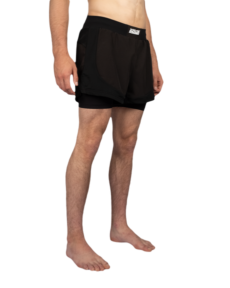 Scramble Senshu '26 Grappling Shorts Black in black, view 2 of 6