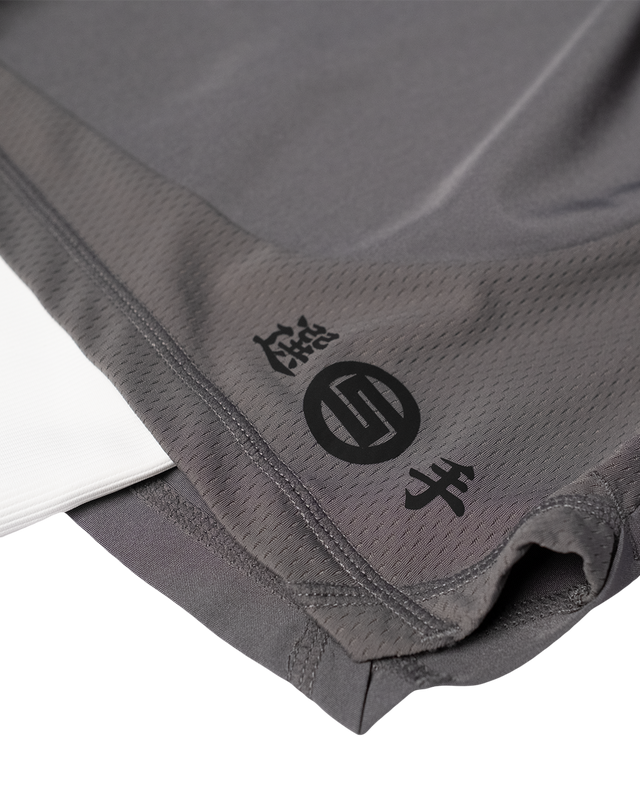 Scramble Senshu '26 Grappling Shorts White in white, view 6 of 6
