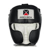 Pro-Box Super-Spar Leather Head Guard Black