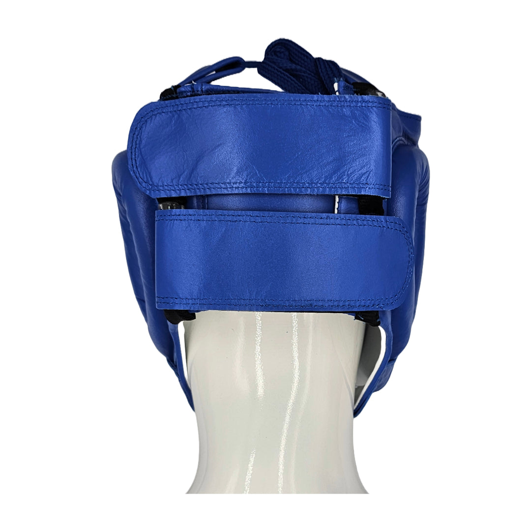 Pro-Box Super-Spar Leather Head Guard Blue