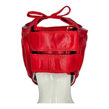 Pro-Box Super-Spar Leather Head Guard Red
