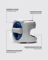 Fly Superbar X Headguard Grey/Space Blue