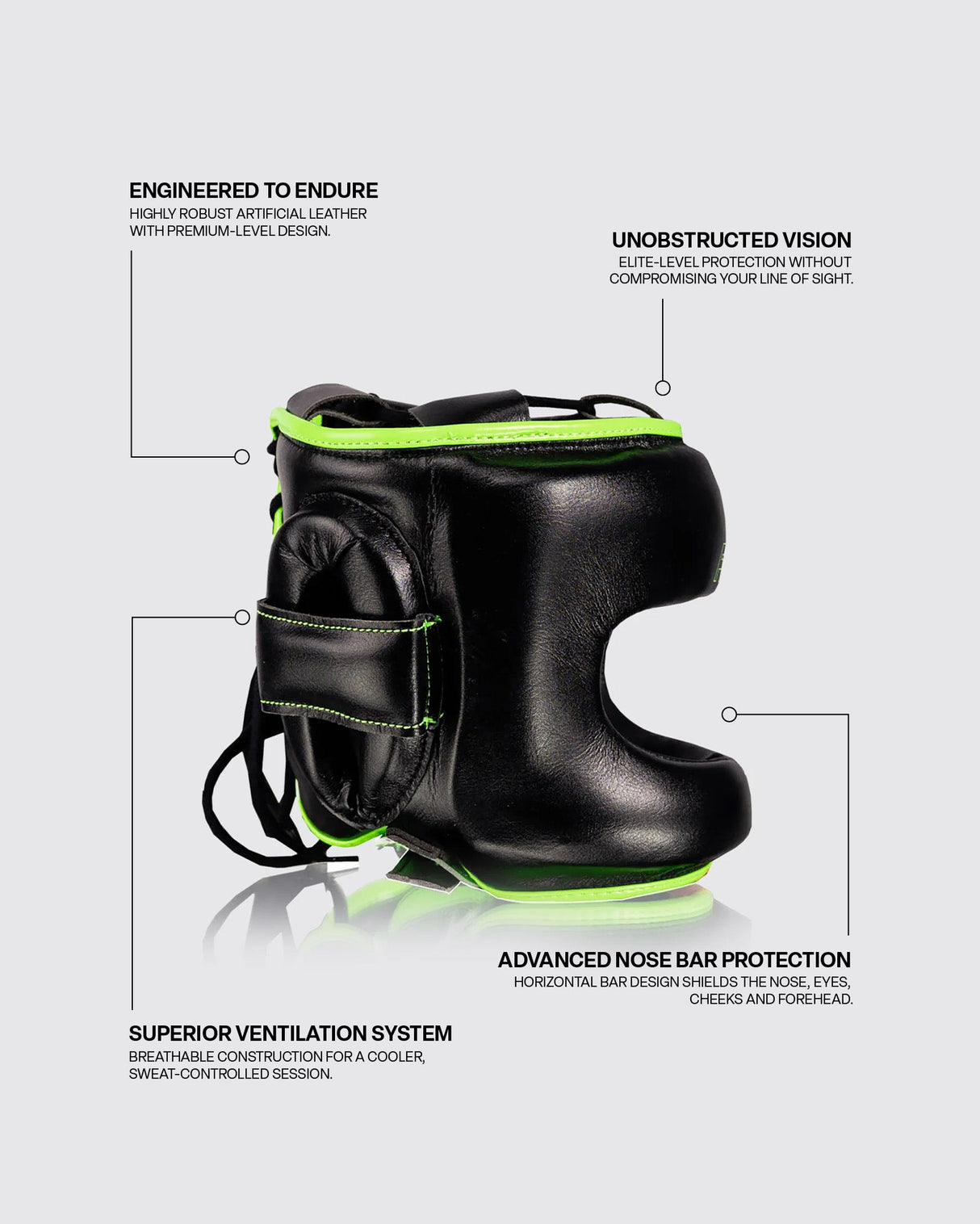 Fly Superbar X Headguard Black/Yellow