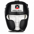 Pro-Box Super-Spar Leather Head Guard Black