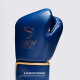 Fly Superloop Pro X 2 Boxing Gloves Space Blue/Gold