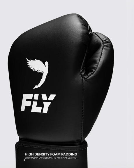 Fly Superloop Team Boxing Gloves Black/White