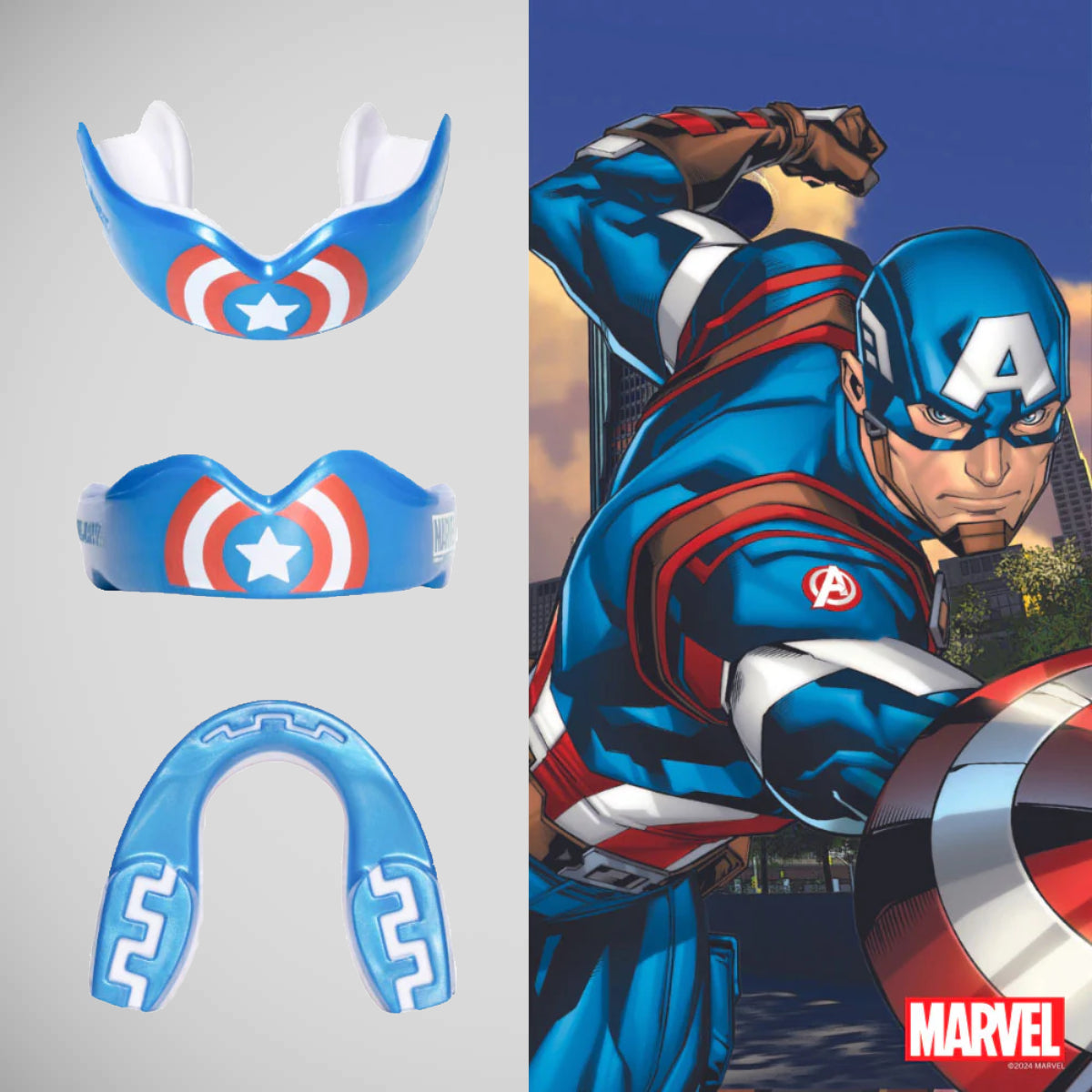 Safejawz Marvel Captain America Gardée buccale