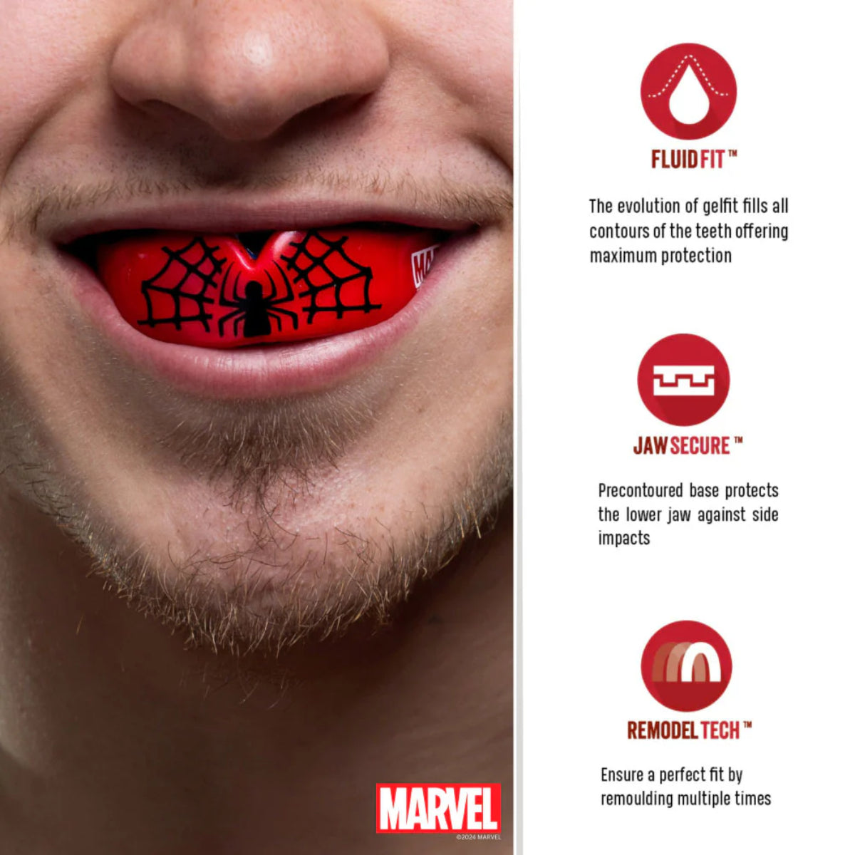 Safejawz Marvel Spider-Man Suit Guard