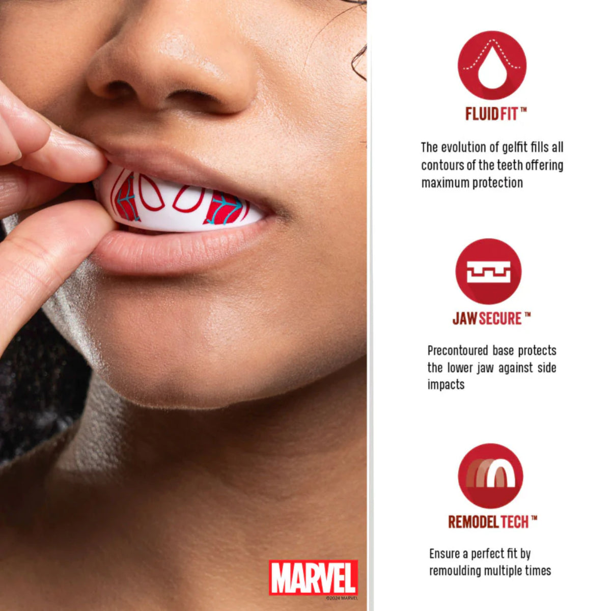 Safejawz Marvel Spider Gwen Gwen Mouth Kard