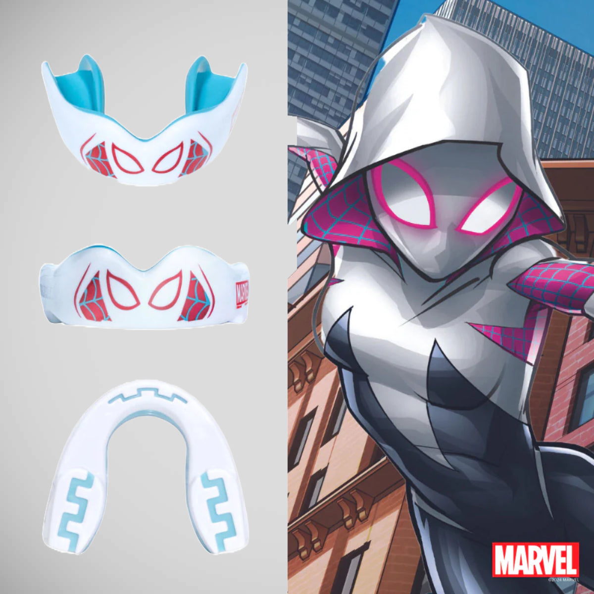 Safejawz Marvel Spider Gwen Gwen Mouth Kard