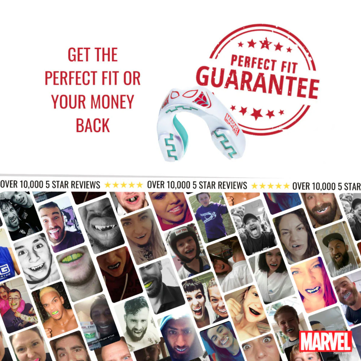 Safejawz Marvel Spider Gwen Mouth Guard