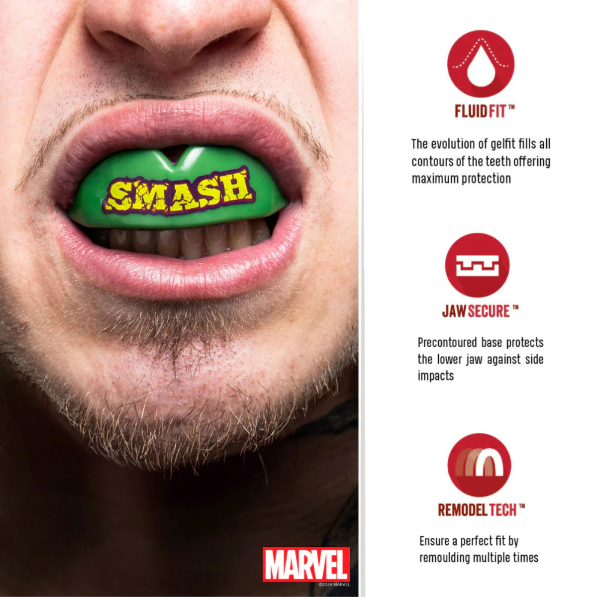 Safejawz Marvel the Hulk Mouth Guard