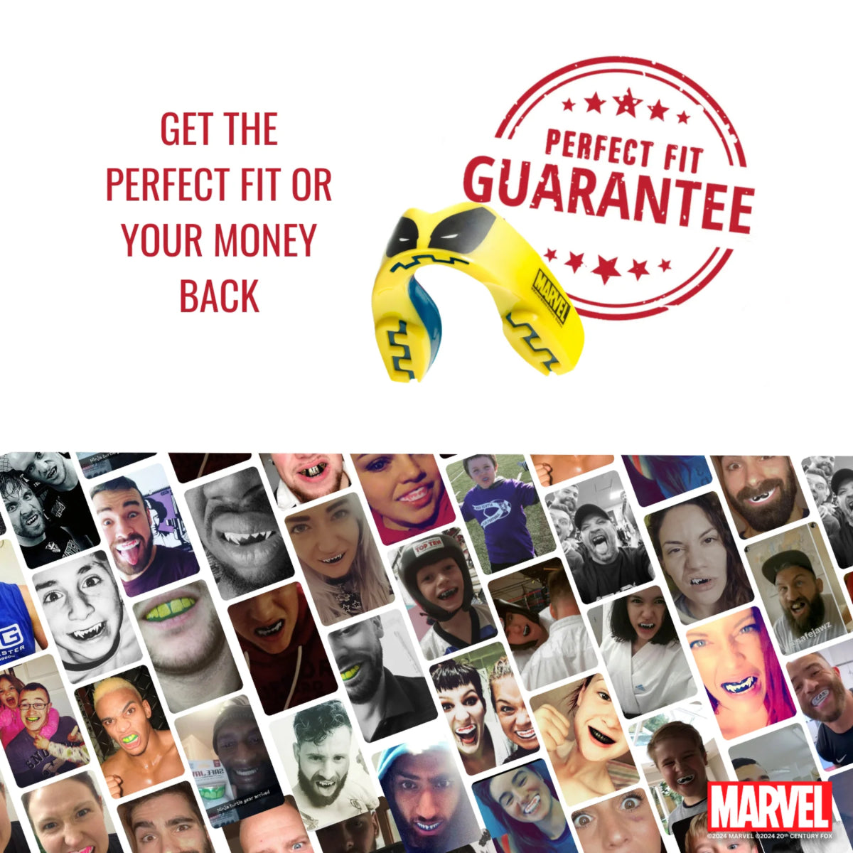 Safejawz Marvel Wolverine Mouth Guard