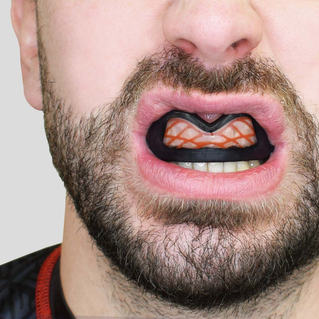 SafeJawz Nitro Mouth Guard Black/Red