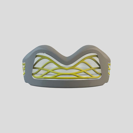 Grey/Yellow SafeJawz Nitro Mouth Guard   