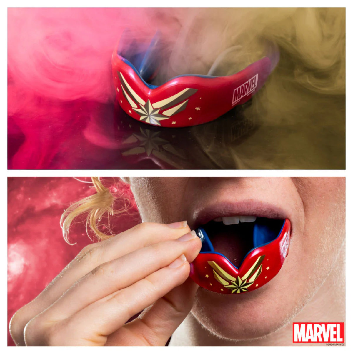 Safejawz Marvel Capitán Marvel Mouth Guard