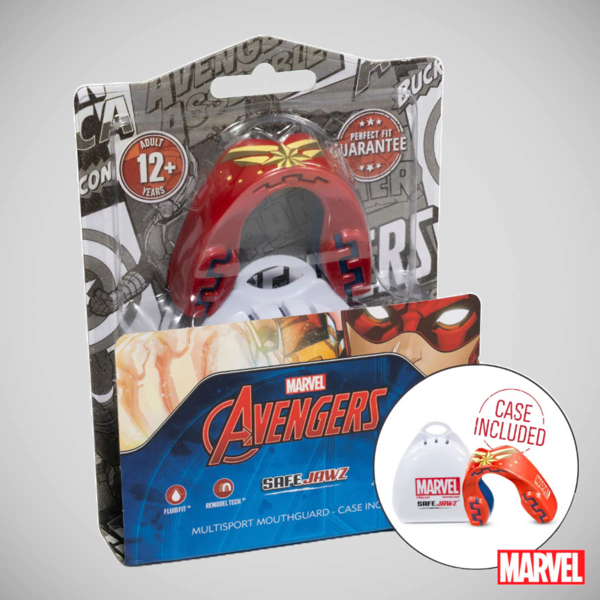 Safejawz Marvel Capitán Marvel Mouth Guard