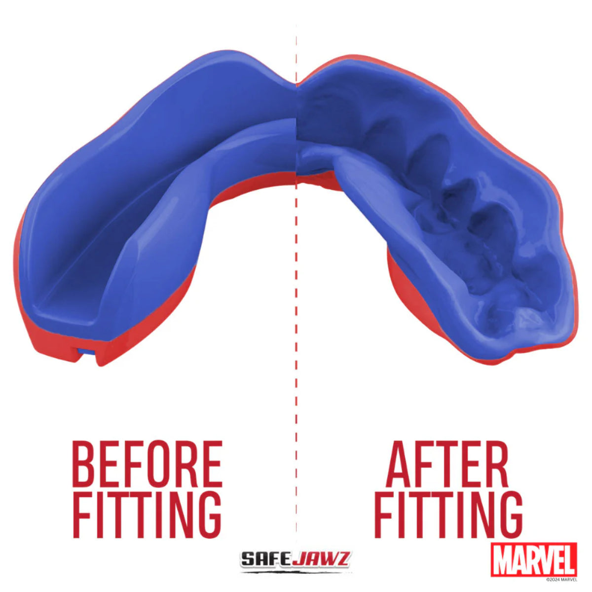 Safejawz Marvel Kaptanı Marvel Mouth Guard