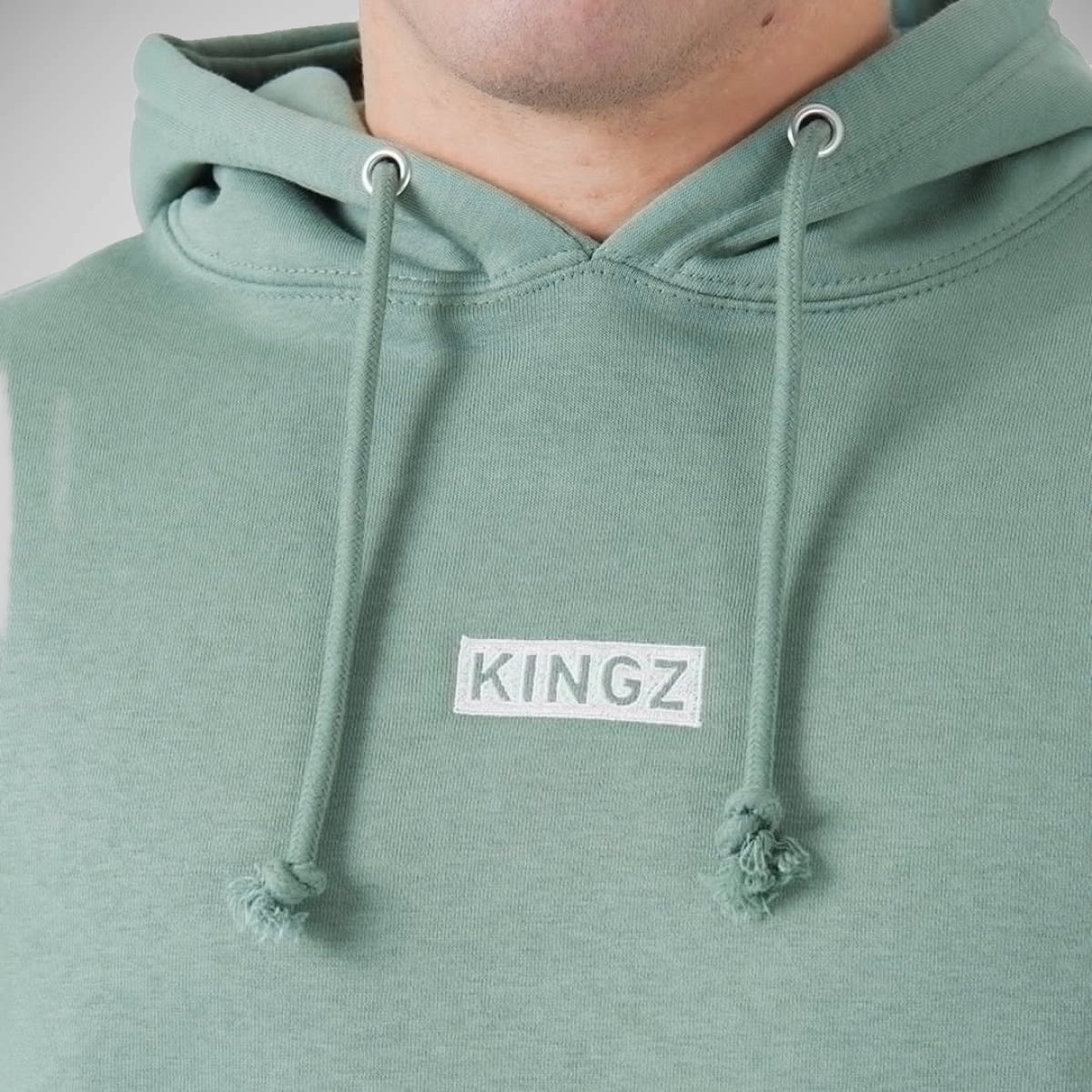 Kingz Slant Bar Hoodie Sage