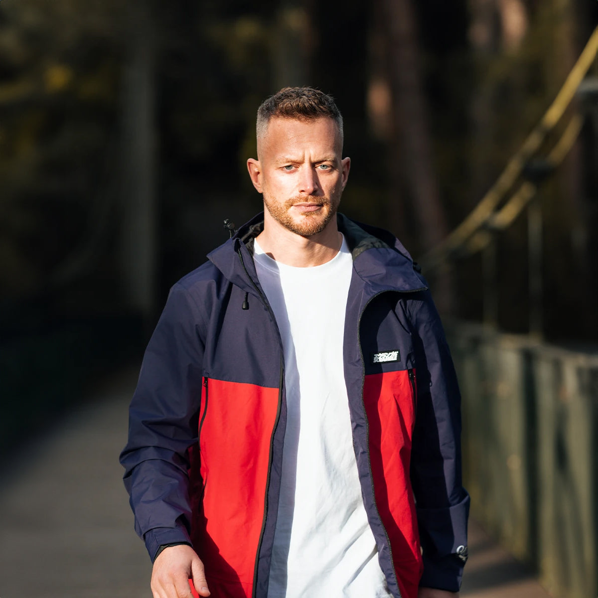 Scramble AME Jacket Red/Navy