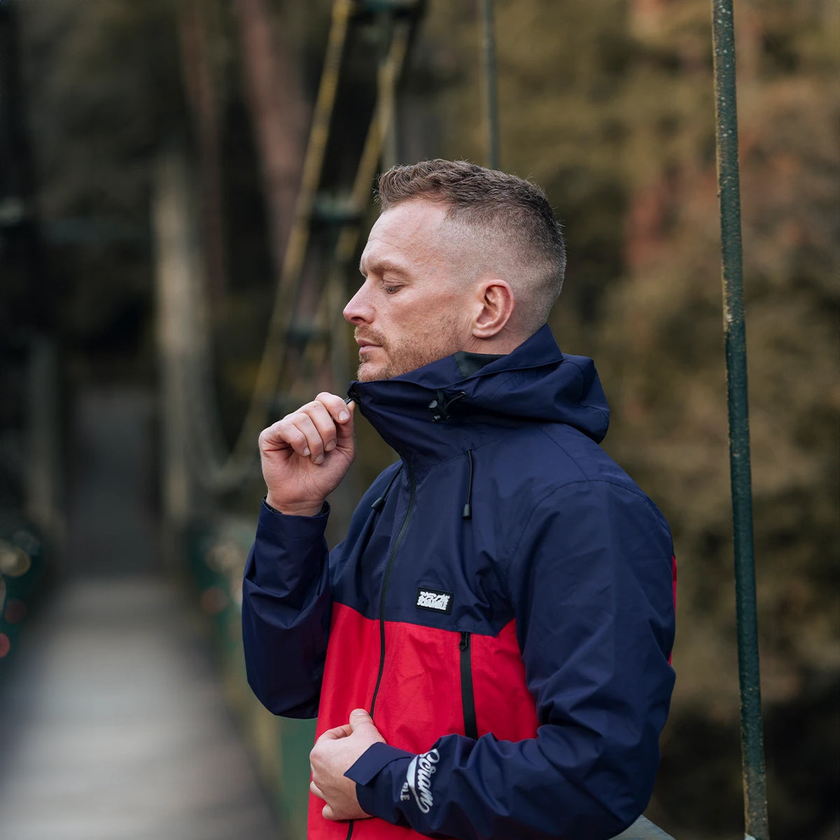 Scramble AME Jacket Red/Navy