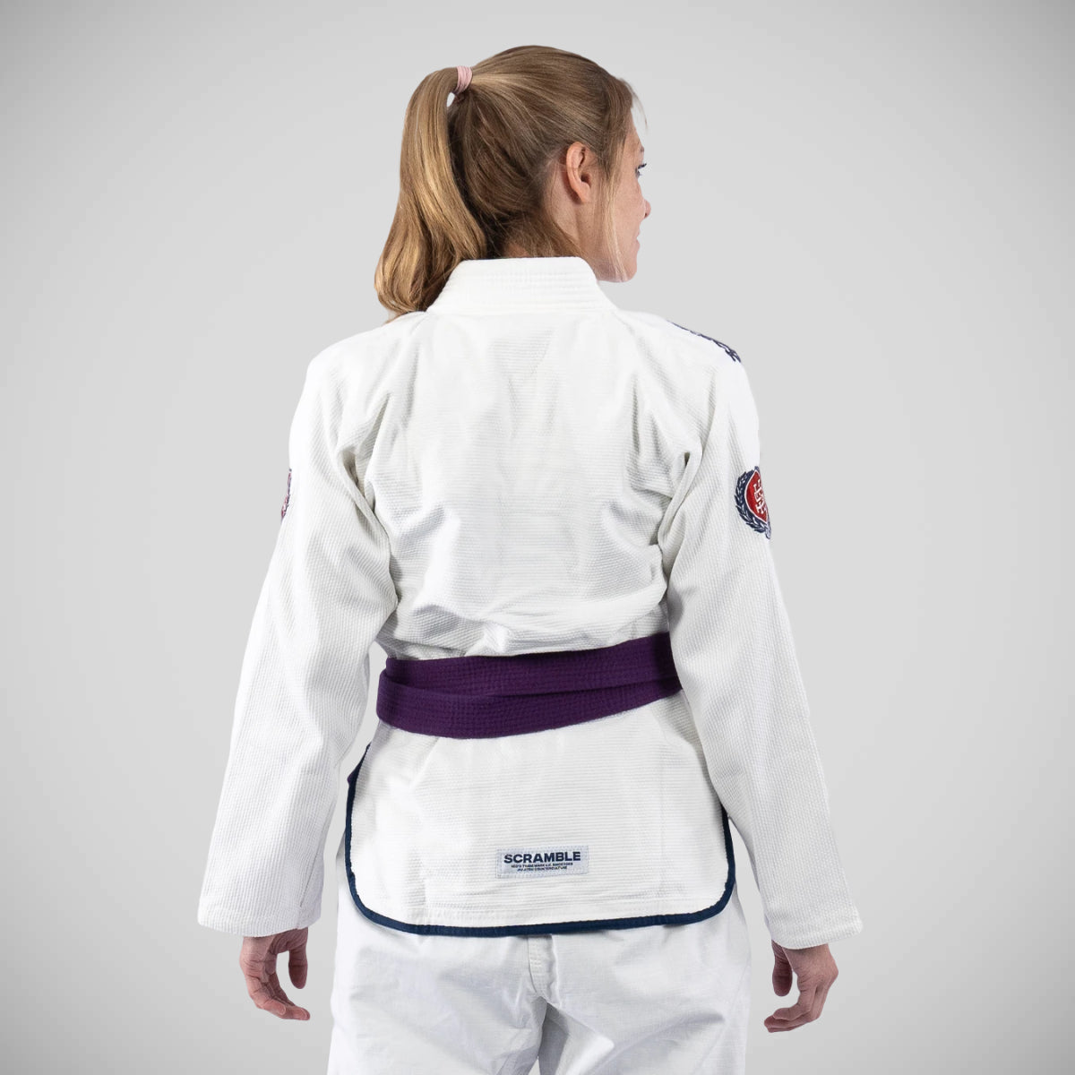 Scramble Athlete Womens BJJ Gi White