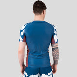 Схватить бака -сыпь, синий