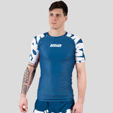 Схватить бака -сыпь, синий