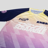 Scramble Dorai Training Top Purple/Yellow