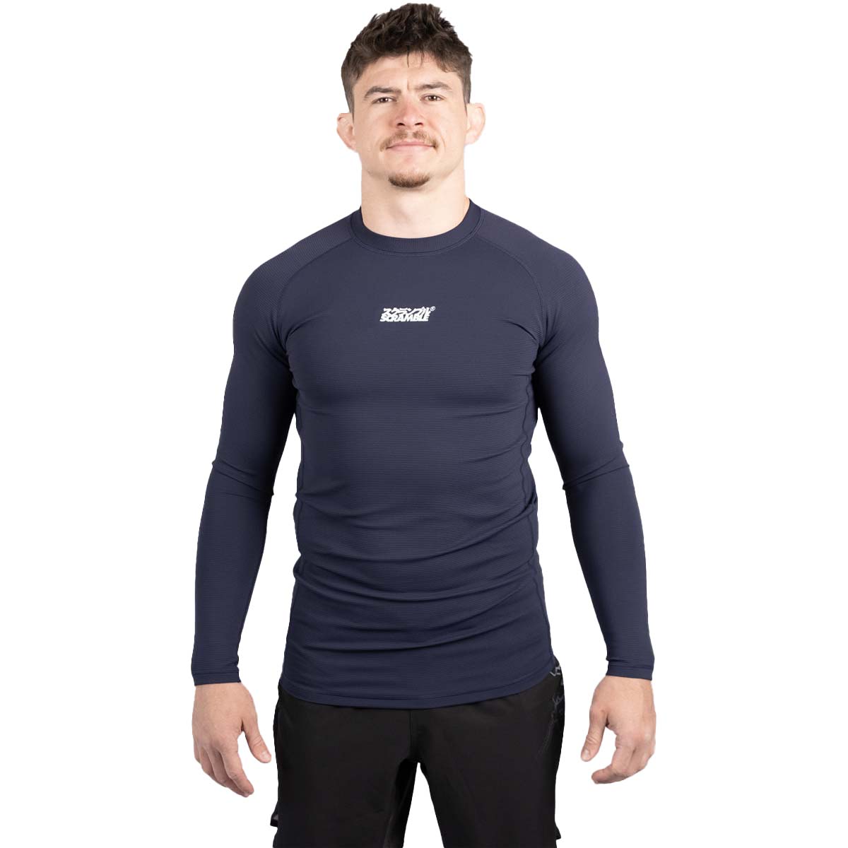 Scramble Hada Rash Guard Navy Blue