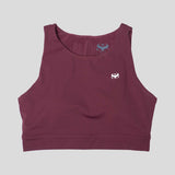 Scramble Hearts Cropped Tank Top   