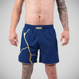 Scramble Kintsugi Grappling Shorts Blue