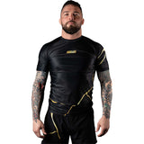 스크램블 Kintsugi Rash Guard Black