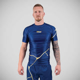 Scramble Kintsugi Rash Guard Blue