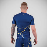 Scramble Kintsugi Rash Guard Blue