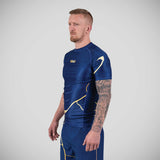 Scramble Kintsugi Rash Guard Blue