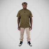 Scramble Logo Oversized Tee Olive